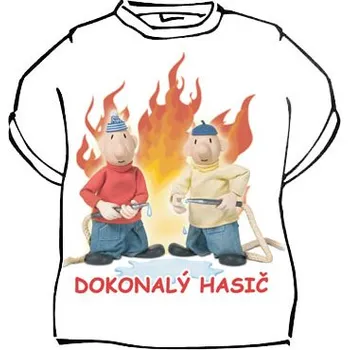 Žertovný předmět Tričko - Dokonalý hasič Velikost: XXXL