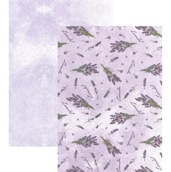 Fotopapír Ursus Fotokarton A4 (5ks) fialový s levandulí 300g/m2