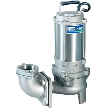 Čerpadlo HCP PUMP Kalové čerpadlo HCP 80SFU21.5 400V celonerezové, s kabel 10m, 901708