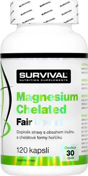 Survival Magnesium Chelated Fair Power 120 cps.