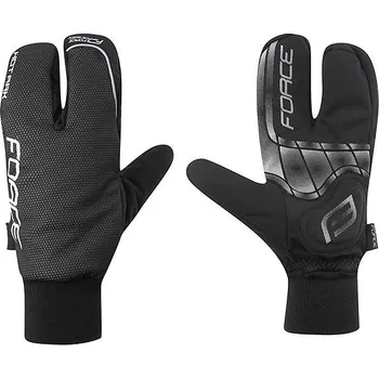Cyklistické rukavice Zimní rukavice - FORCE RAK S