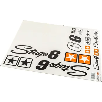 Samolepicí dekorace na vozidlo Polepy Stage6 MKII Varianta: Bílé S6-0502/W