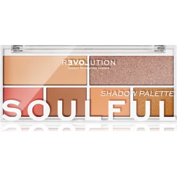 Paletka dekorativní kosmetiky Revolution Relove Colour Play paleta očních stínů odstín Soulful 5,2 g