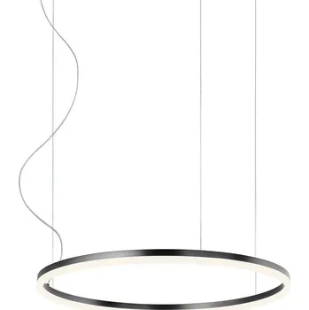 Redo 01-1961-TRIAC Orbit direct, závěsné kruhové svítidlo, 40,5W LED 4000K stmívatelné TRIAC, černá, prům. 60cm