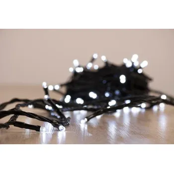 Vánoční světelná dekorace Reťaz MagicHome Vianoce Multi-Connect Star line, 120 LED studená biela, jednoduché svietenie 10m