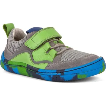 Dívčí tenisky Froddo barefoot celoroční tenisky grey/green 22