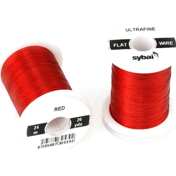 Sybai FLAT Colour Wire Ultrafine Red