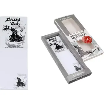 Zápisník Carmani® Carmani - Magnetický zápisník Kočičí svět, Kočky v Benátkách - 6*18 cm