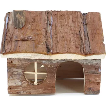 Vsepropejska Roli dřevěná chalupa pro hlodavce