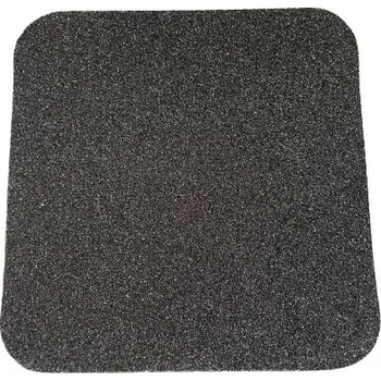 Kancelář Protiskluzové čtverce 140 mm x 140 mm - černé, jemnozrnné