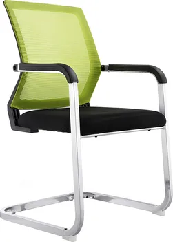 Jednací židle Tempo Kondela Rimala zelená/černá
