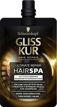 Vlasová regenerace Schwarzkopf Gliss Hair Spa Ultimate Repair týdenní kúra 50 ml