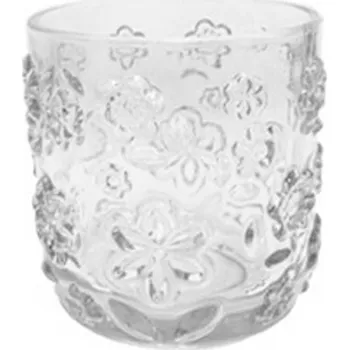 Svícen Svícen sklo 6cm čirá