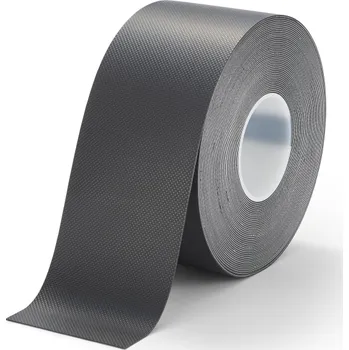 Lepicí páska Pogumovaná páska s protiskluzovými výstupky 100 mm x 18,3 m - černá