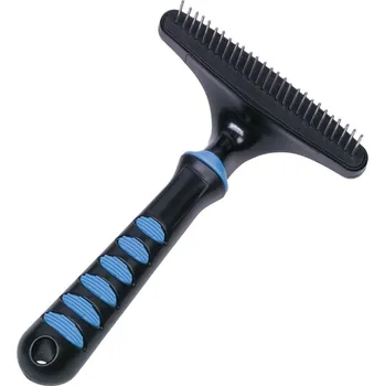 Kartáč pro zvířata Nobby Comfort Line vyčesávací hrablo 27 rotujících zubů