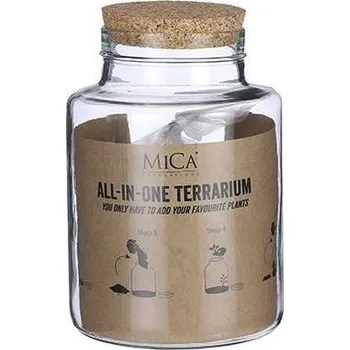 Aerarium Mica All In One, skleněné se zátkou