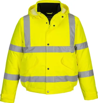 pracovní bunda Portwest Hi-Vis Bomber Jacket neon žlutá
