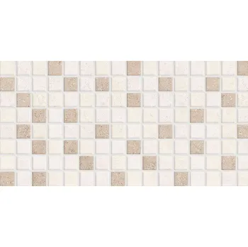 Stavebniny RAKO Form Plus Dekor Béžová 20x40 cm WARMB698 | Imitace Mozaiky