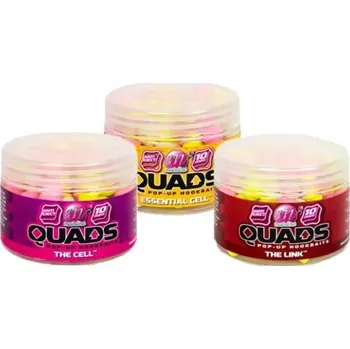 Boilies MAINLINE PLOVOUCÍ NÁSTRAHY QUADS POP UPS 10 MM Příchuť: The Essential Cell