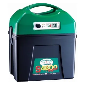 Ohradník Euro Guard S 4600 Digital 5,2/3J elektrický ohradník bateriový