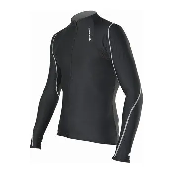 cyklistický dres Dlouhé triko Endura Xtract Zipp, černé