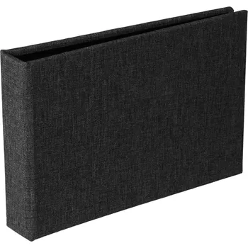Fotoalbum Focus Album Base Line Canvas Mini 36 / 10x15cm Black