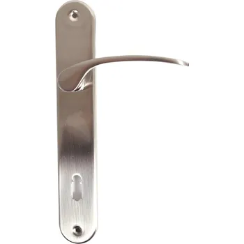 Dveřní kování Kování dveřní štítové Simona - 72mm OK nikl-satin