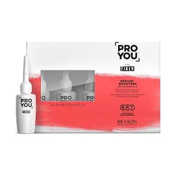 Vlasová regenerace Revlon Professional Pro You The Fixer Repair Boosters koncentrovaná regenerační kúra 10 x 15 ml