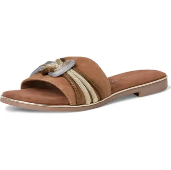 Dámské lodičky Marco Tozzi dámské pantofle 2-27117-28 Barva: koňaková, Velikost: 41