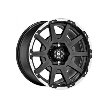 Alu kolo matt black lip polished+rivets