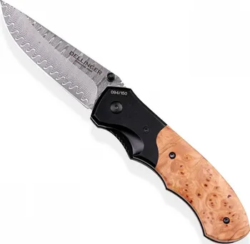 kapesní nůž Dellinger Hunter Poplar Burl SXLK-H45