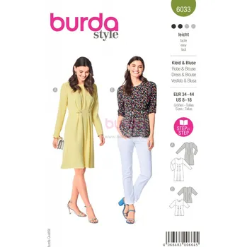 Nit Tištěný střih dámské šaty s knoflíky a řasením, halenka