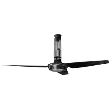 Stropní ventilátor Vortice Nordik Air Design Transparent designový stropní ventilátor