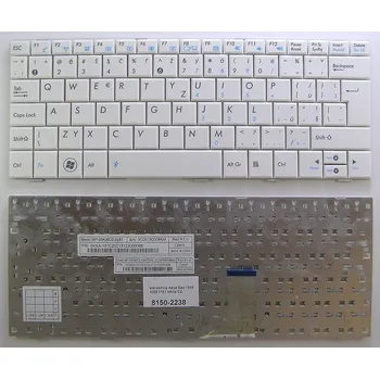 Náhradní díl pro notebook česká klávesnice Asus Eee 1005 1008 1101 bílá CZ