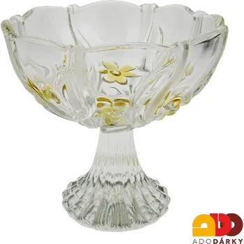 Miska na nožce Walther Glass 13 cm (Skleněný servírovací talíř)