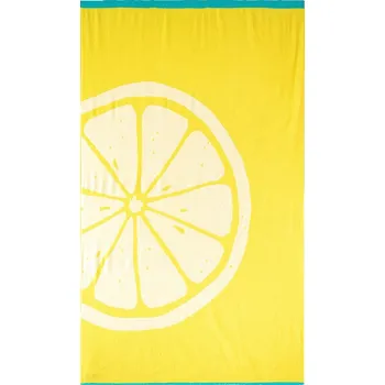 DARRÉ Plážová osuška žlutá Citrón