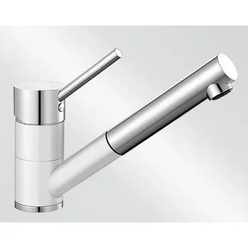 Vodovodní baterie Blanco ANTAS-S Keramika-look dvoubarevná bílá lesk/chrom