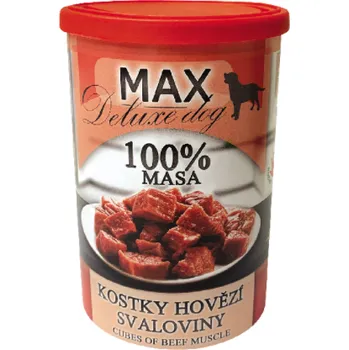 MAX deluxe kostky hovězí svaloviny 400g