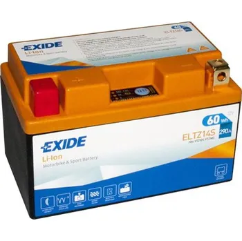 Motobaterie Motobaterie EXIDE BIKE Li-Ion 5Ah, 12V, ELTZ14S