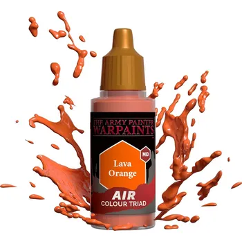 Modelářská barva Army Painter Paint: Air Lava Orange 18 ml