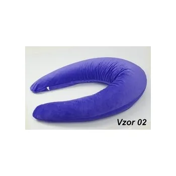 Hnízdečko pro miminko ŠaNaMi - Kojící polštář s dutým vláknem - Standart plus - Luxusní mikroplyš, Vzor 02