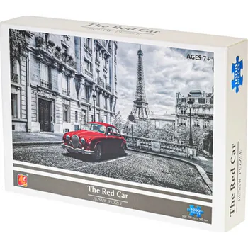 Puzzle Mikro Trading Červené auto 1000 dílků
