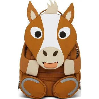 Dětský batoh AFFENZAHN Dětský batoh do školky Large Horse brown
