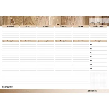 Manažerský plánovací záznamník A3, 50 listů, OP1287