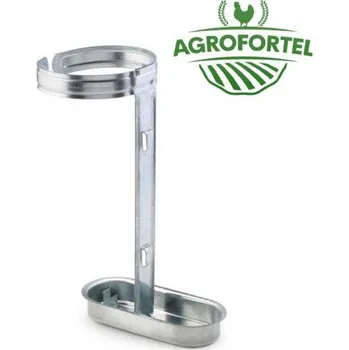 napáječka Napáječka pro králíky hladinová, držák na PET láhve, pozink - CF023.00