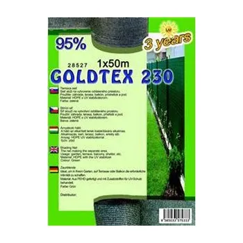 zahradní zástěna Stínící síť GOLDTEX230 1x50m zel 95%