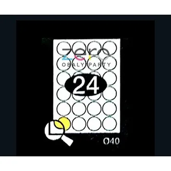 Etiketovací kleště Etikety laserové SMART pr. 40 mm (2400 etiket) - bílé