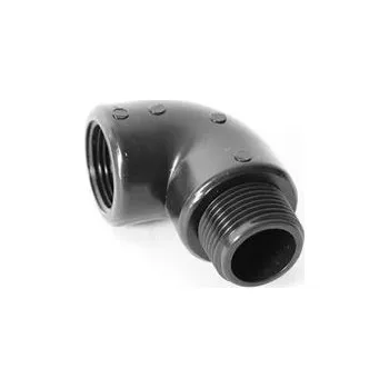 Vodovodní potrubí Plastové koleno M-F 1/2"