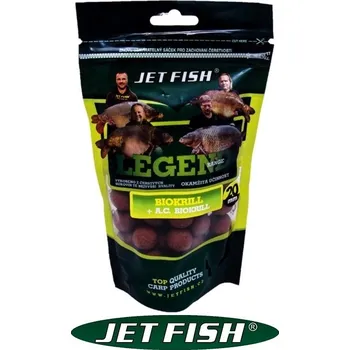 Nástraha Jet Fish boilies Legend Range Boilie 20 mm/250 g příchuť: Protein Bird - Winter Fruit