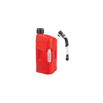 Kanystr POLISPORT PROOCTANE 20 l with standard cap + 250 ml mixer + hose průhledná červená